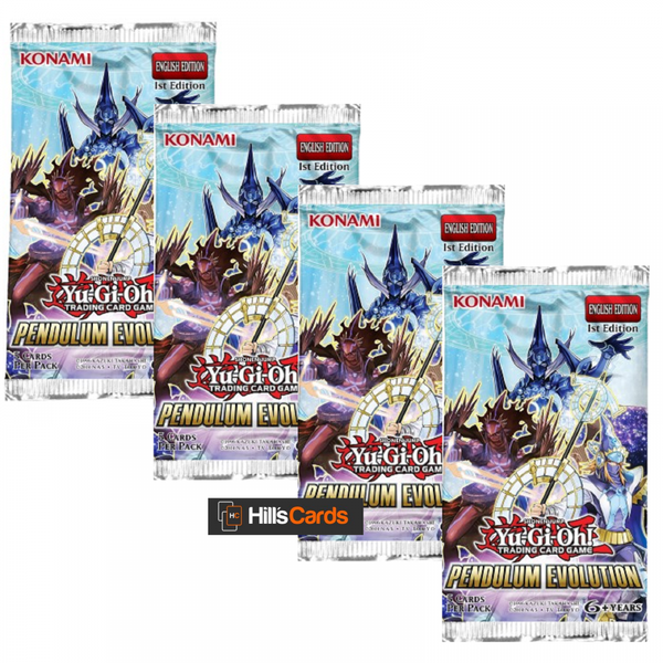 pendulum evolution booster box Yu-Gi-Oh Pendulum Evolution: 4 Sealed Booster Packs - Magicians - TCG