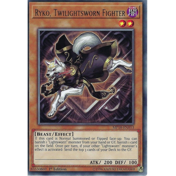 yugioh twilightsworn cards Yu-Gi-Oh Ryko, Fighter - MP18-EN053 - Rare Card - 1st Ed Inferno 🚨JUST ENDED $1,232,200 PSA Colour:Snow This is of the