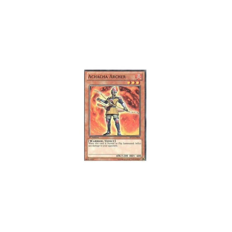 Yu-Gi-Oh Star Rare: ACHACHA ARCHER - SP13-EN004 - 1st Edition - Recaptured LTD Yu-Gi-Oh Star Rare: ACHACHA ARCHER - SP13-EN004 - 1st Edition - Recaptured LTD