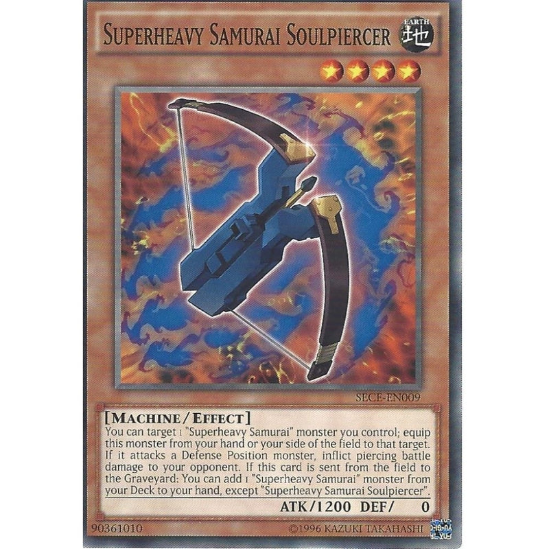 Yu-Gi-Oh SUPERHEAVY SAMURAI SOULPIERCER - SECE-EN009 - Recaptured LTD Yu-Gi-Oh SUPERHEAVY SAMURAI SOULPIERCER - SECE-EN009 - Recaptured LTD