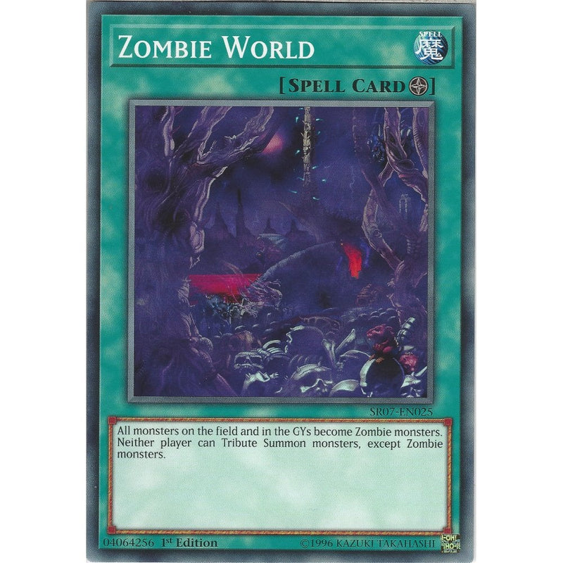 Yu-Gi-Oh Zombie World - SR07-EN025 - Common Card - 1st Edition